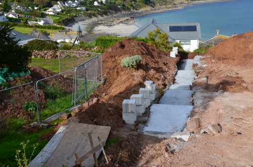 Boundary wall footings - 20 September 2015